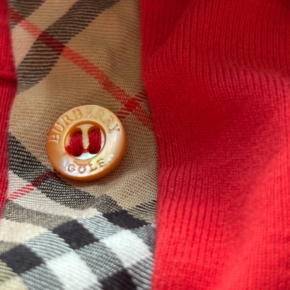 Burberry Ladies Vintage Golf Top - Size Medium - Picture 2 of 10